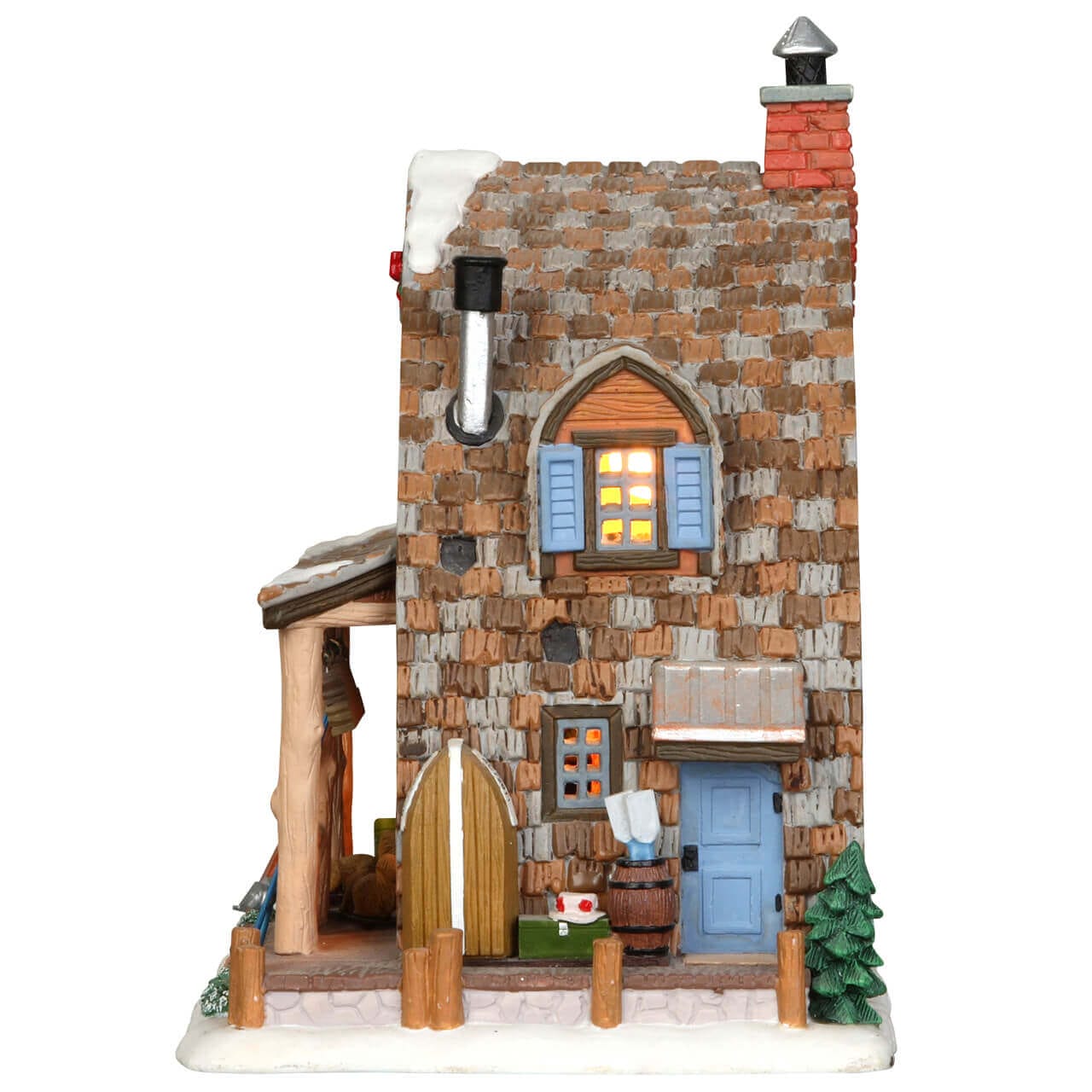 lemax-mallard-bay-cabin-cabane-miniature-de-collection image 3