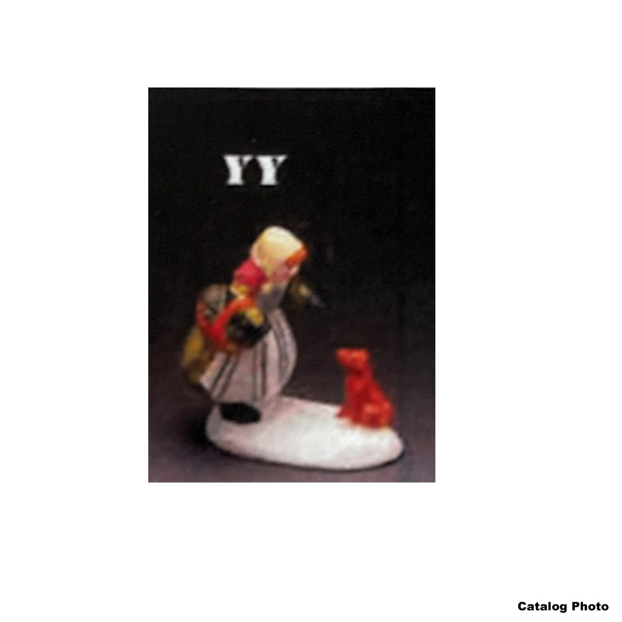 lemax-old-woman-with-dog-figurine-miniature-de-village image 1