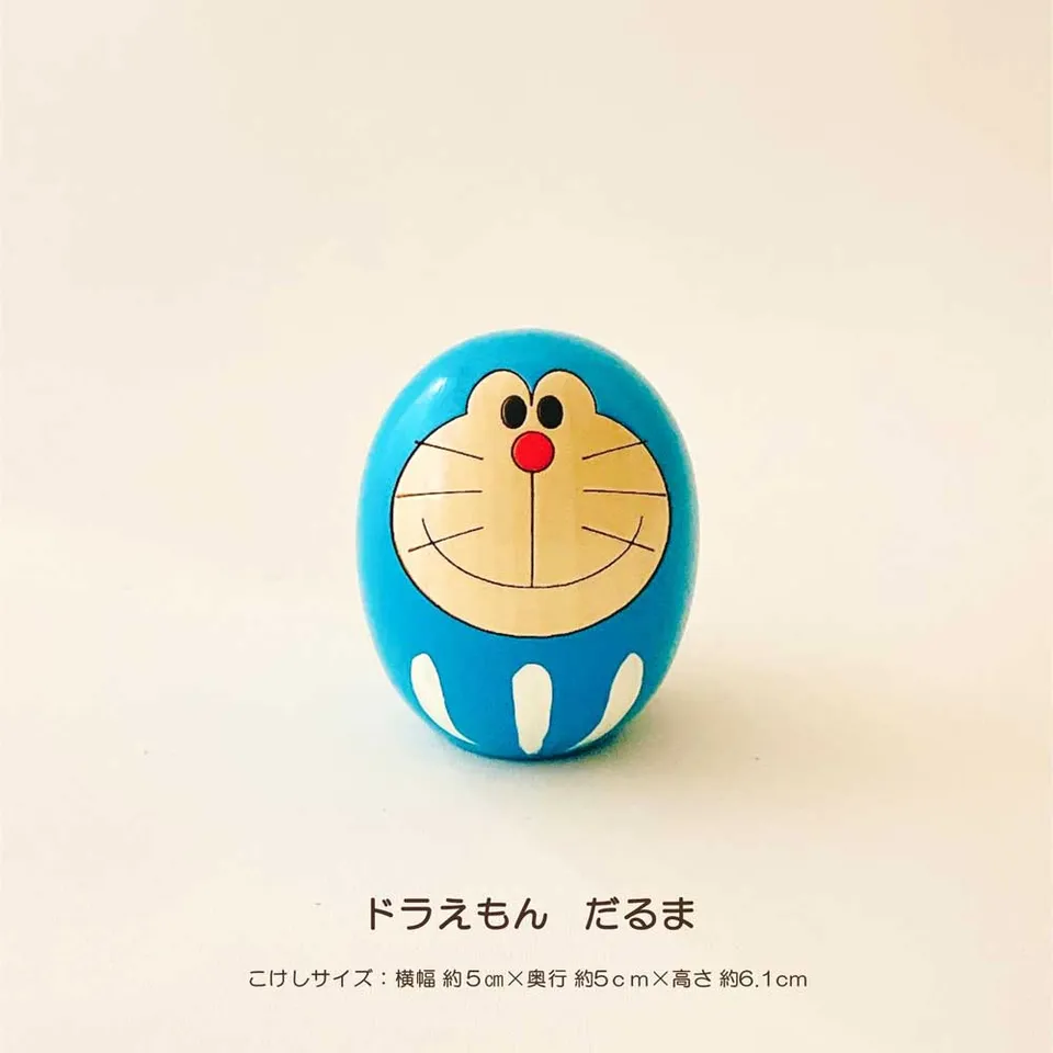 usaburo-kokeshi-doraemon-figurine-kokeshi-officielle-9-2-cm-bleue image 1