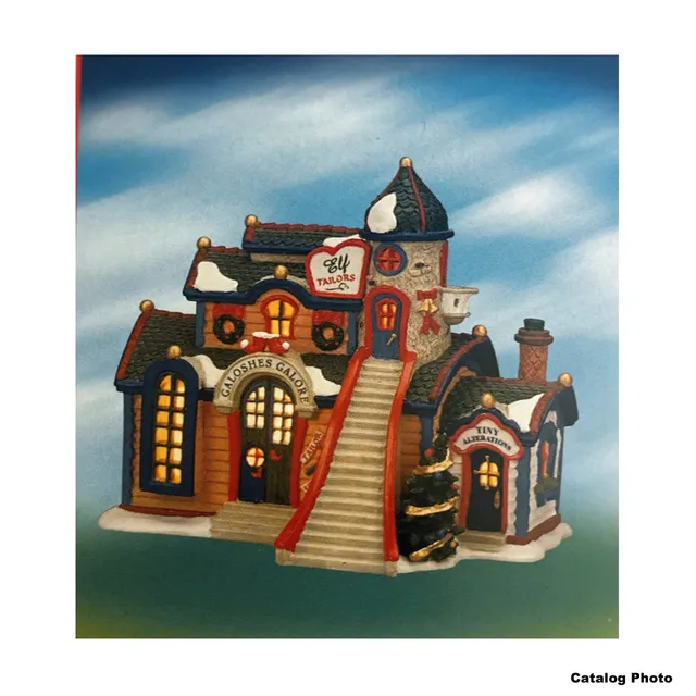 lemax-galoshes-galore-boutique-miniature-de-village-de-collection image 1