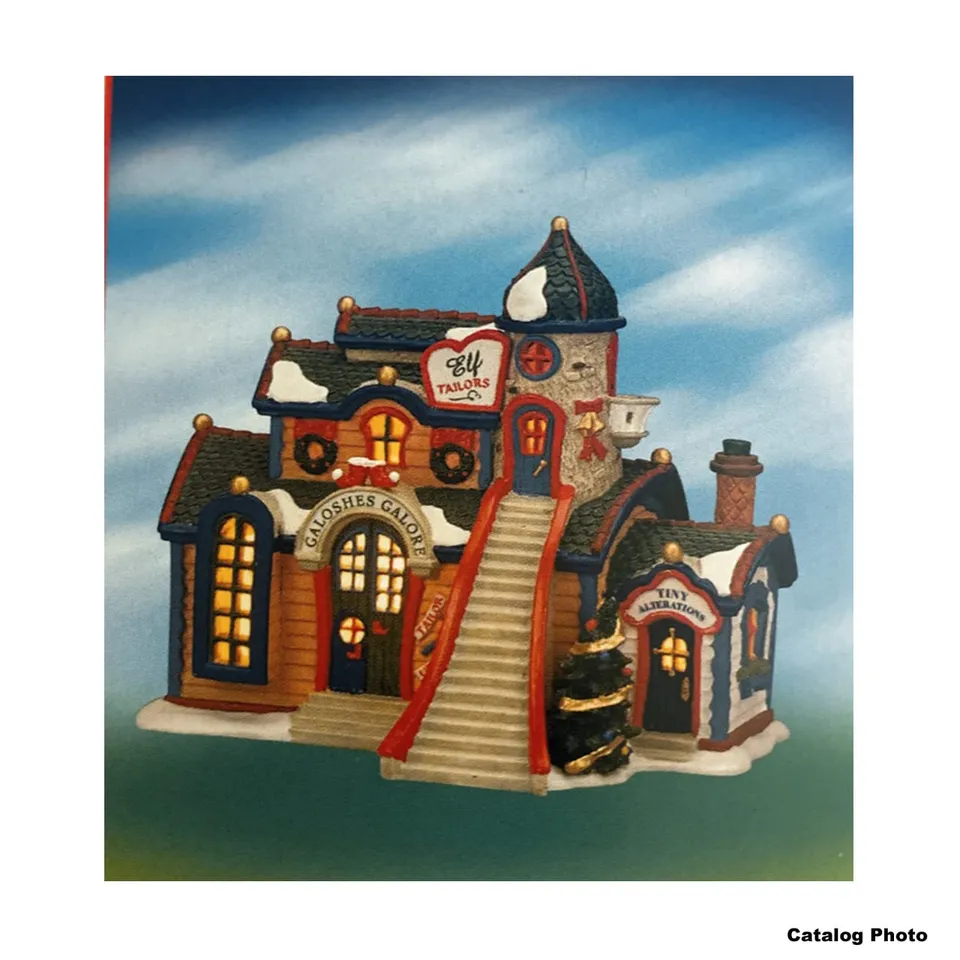 lemax-galoshes-galore-boutique-miniature-de-village-de-collection image 1