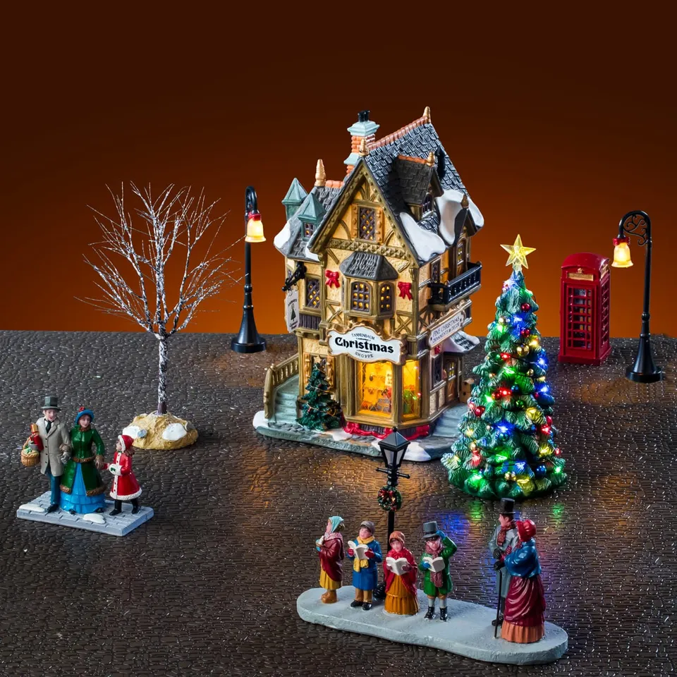 lemax-tannenbaum-christmas-shoppe-set-coffret-boutique-caddington image 1