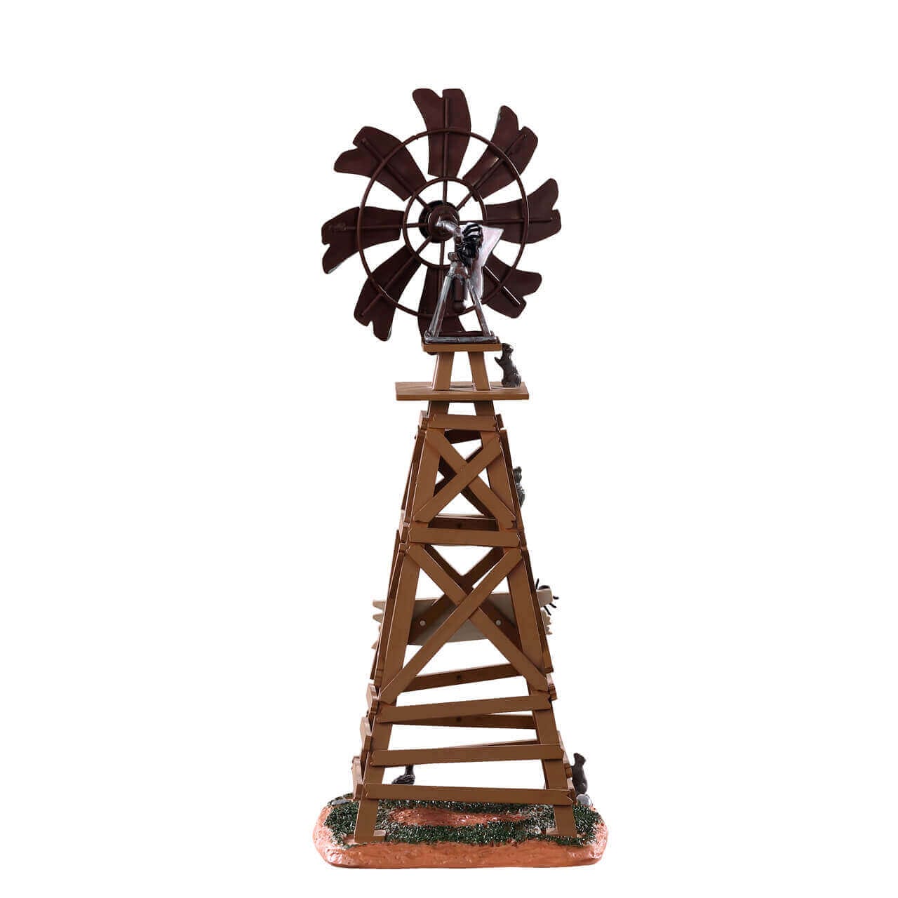 lemax-spooky-windmill-moulin-hant-spooky-town image 4