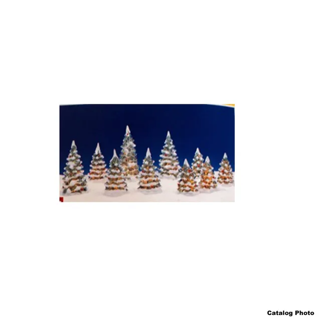lemax-10-piece-porcelain-lighted-christmas-tree-sapin-porcelaine-lumineux-10-pi- image 1