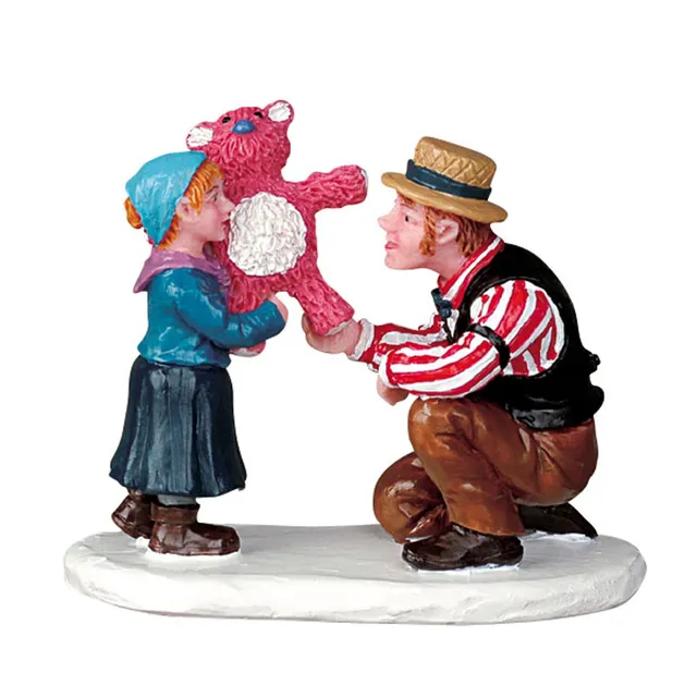 lemax-we-have-a-winner-figurine-f-te-foraine-pour-village-miniature image 1