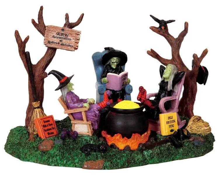 lemax-retired-witches-figurine-spooky-town image 1