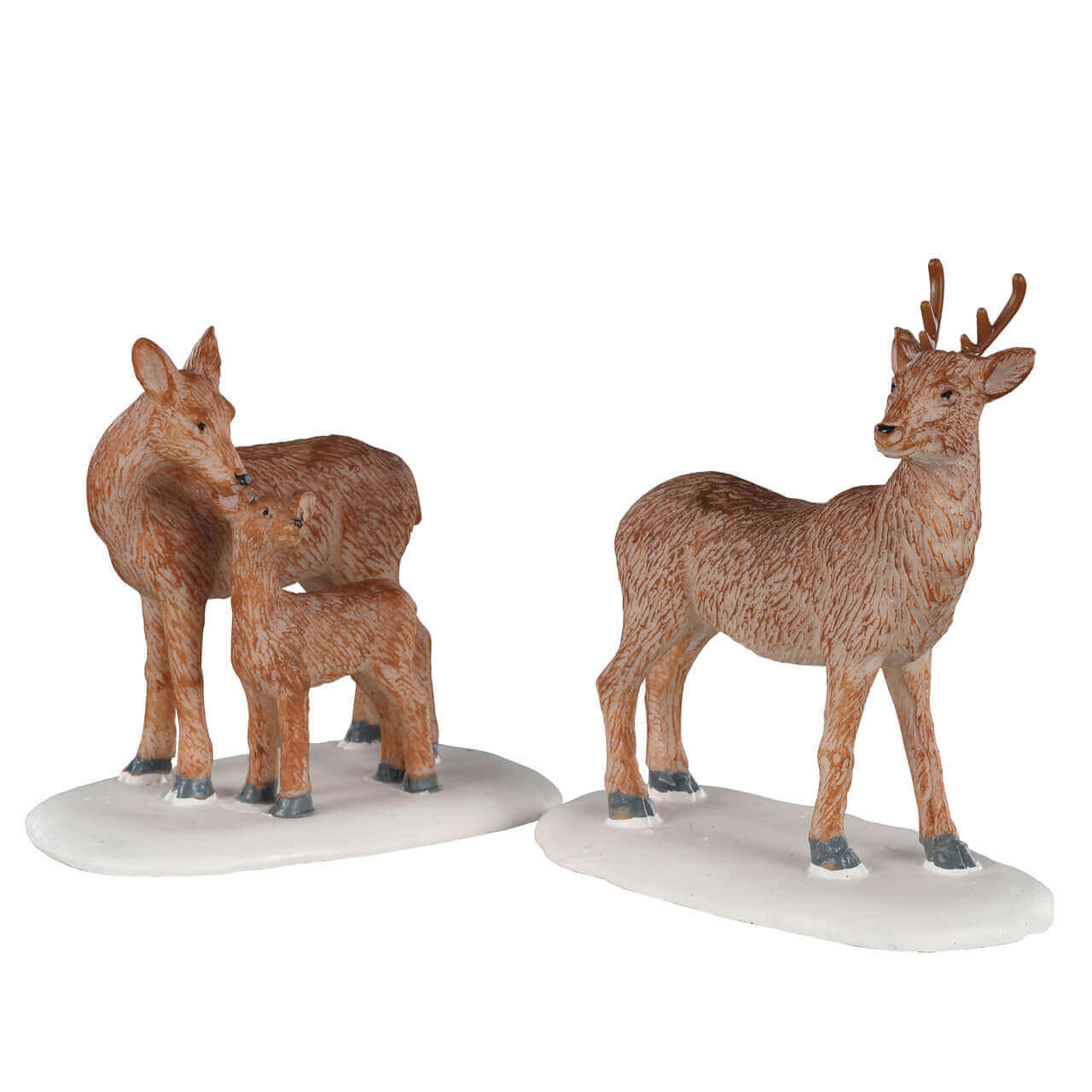 lemax-deer-family-figurine-animaux-de-collection image 1
