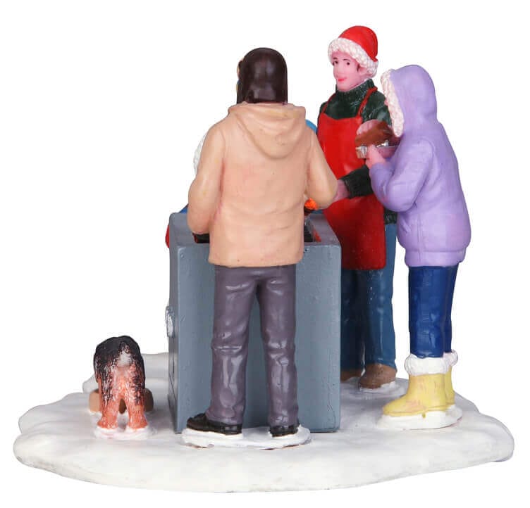 lemax-snowy-bbq-figurine-barbecue-sous-la-neige image 2