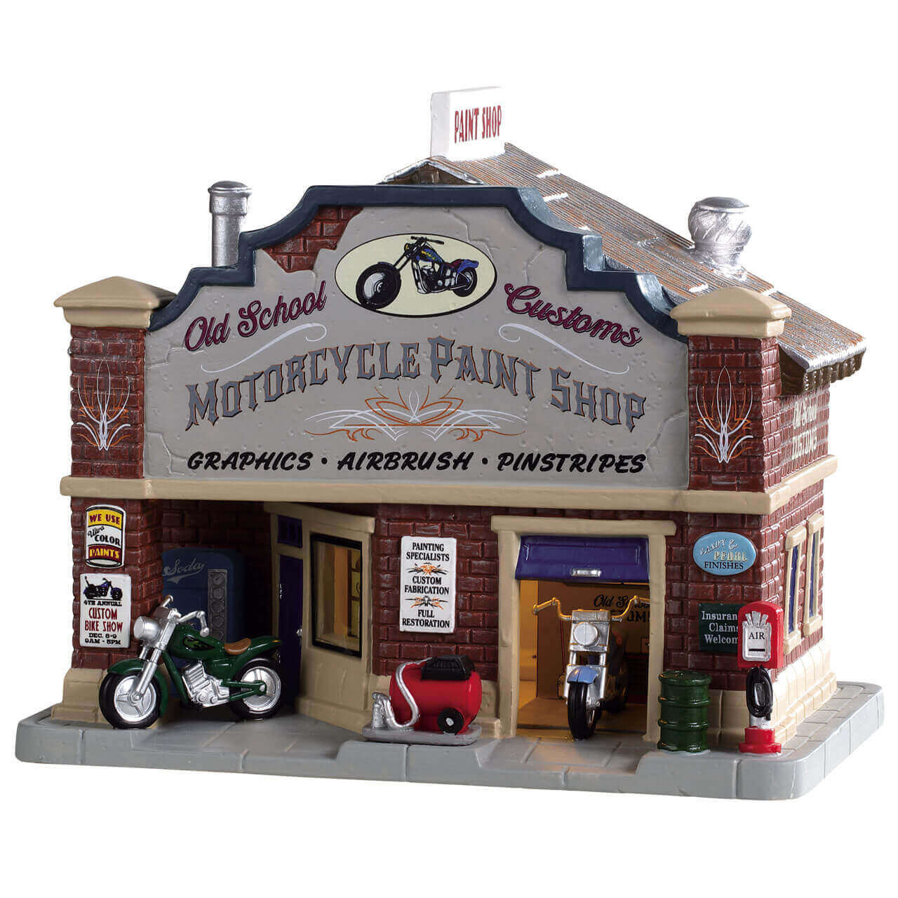 lemax-old-school-customs-b-timent-miniature-de-collection image 1