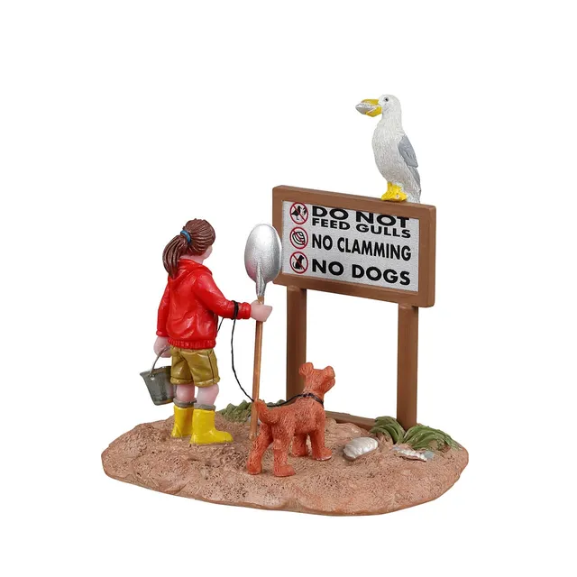 lemax-no-fun-beach-sc-ne-miniature-de-plage-humoristique image 1