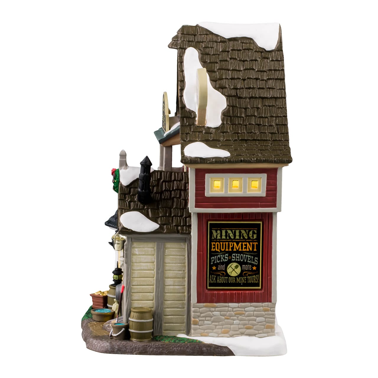 lemax-lazy-gorge-gems-gold-mine-mine-d-or-miniature-vail-village image 3
