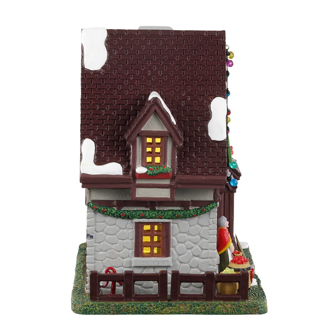 lemax-poppy-s-bakeshop-boulangerie-miniature-caddington-lumineuse image 2