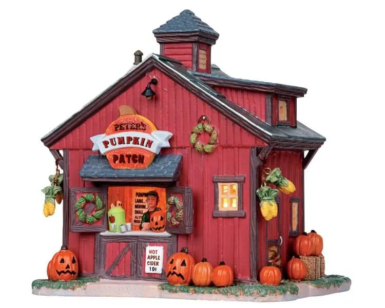 lemax-peter-s-pumpkin-patch-d-cor-fermier-citrouilles-miniature image 1
