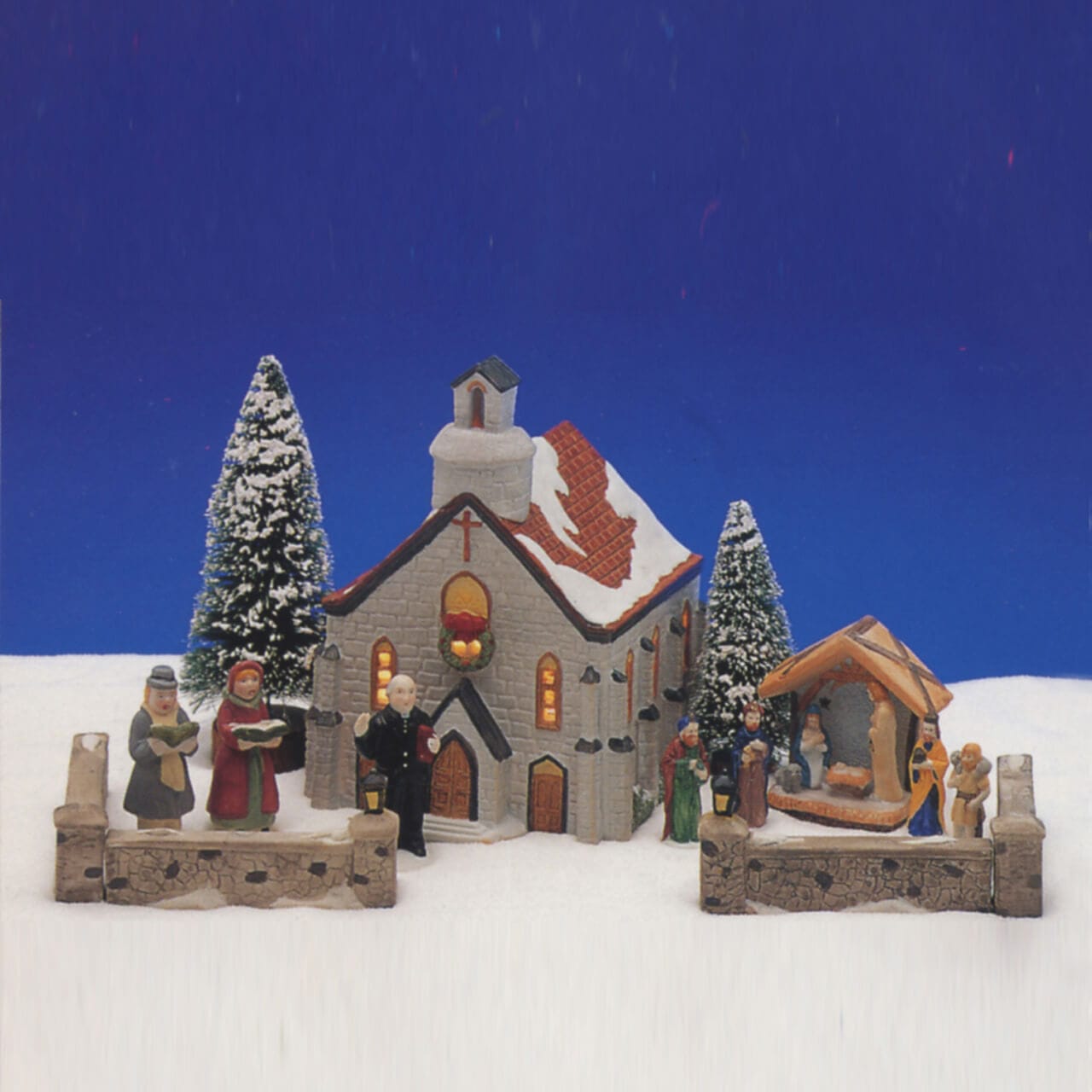 lemax-16pc-lighted-village-set-village-miniature-lumineux-16-pi-ces image 2
