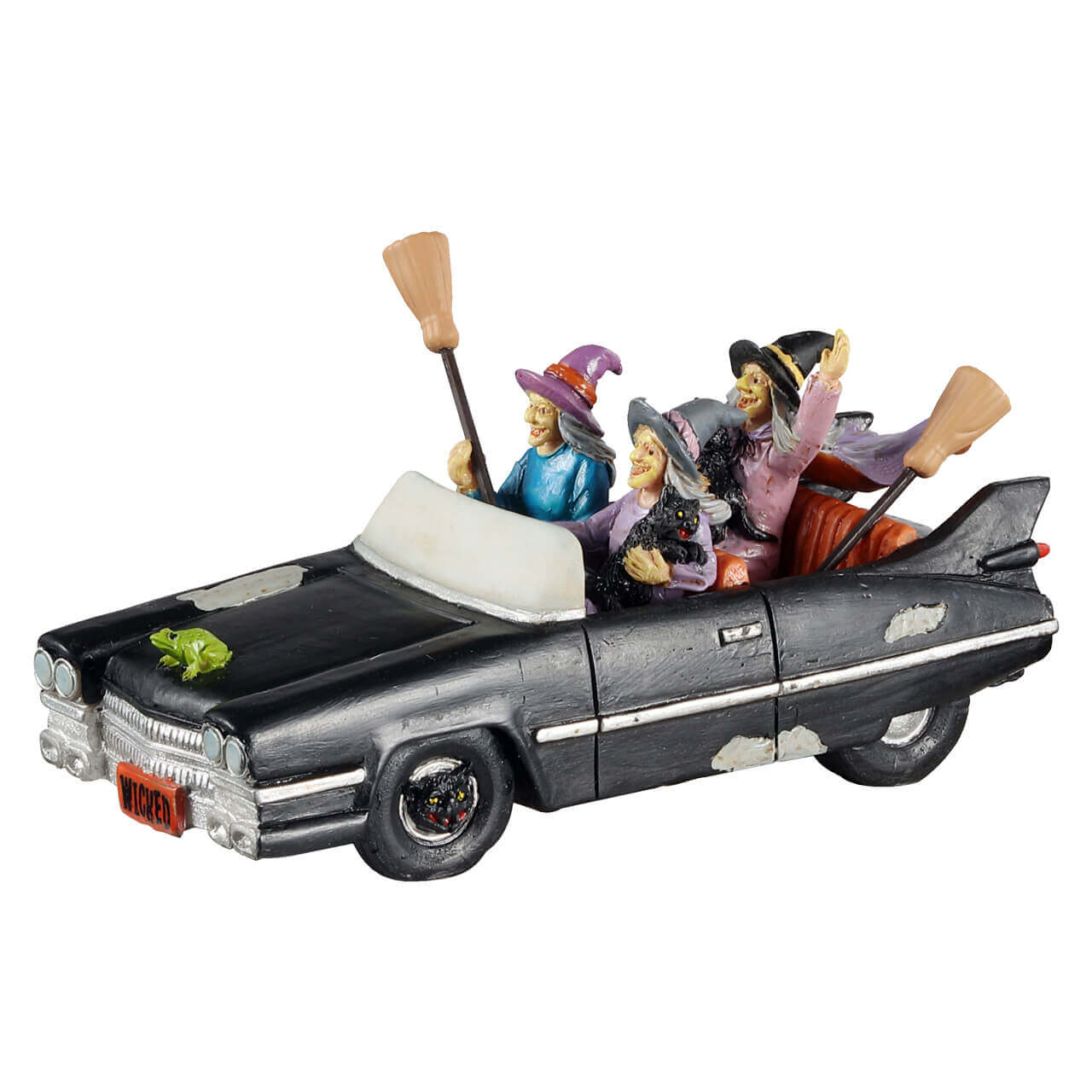 lemax-girls-night-out-on-halloween-voiture-sorci-res-d-capotable image 1