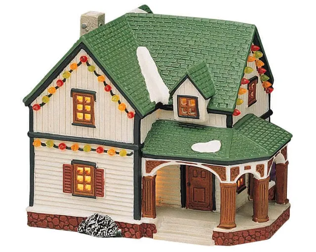 lemax-towne-house-maison-de-ville-miniature-illumin-e image 1