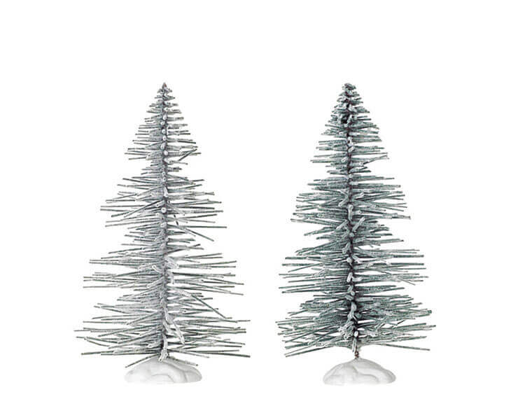 lemax-snowy-spruce-tree-small-petit-sapin-enneig-miniature image 2
