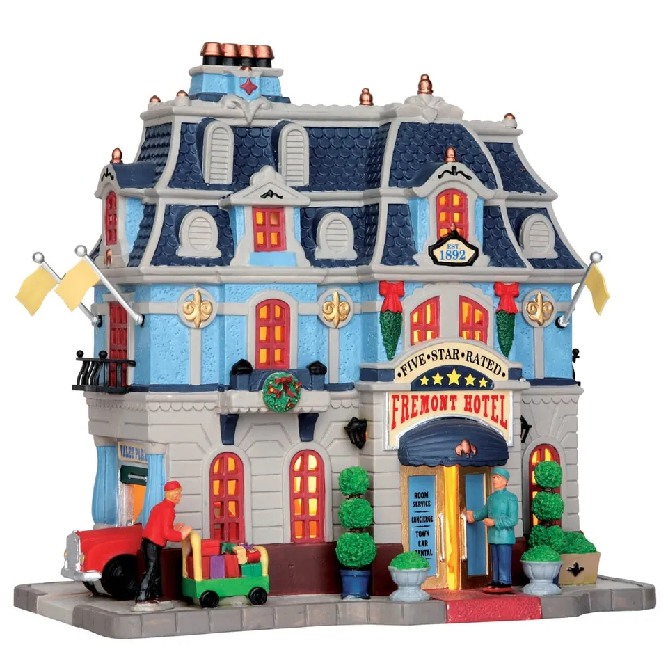 lemax-fremont-hotel-b-timent-village-miniature-illumin image 1