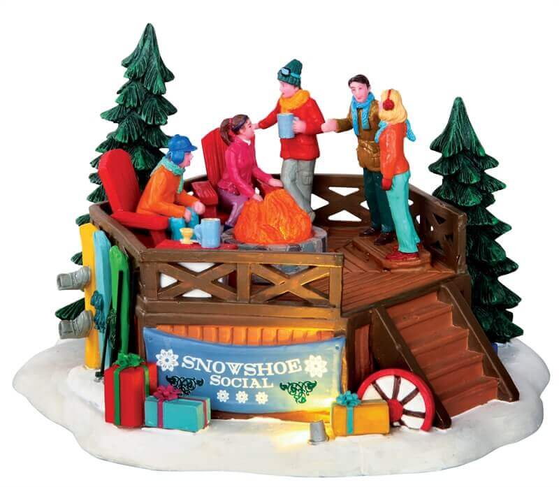 lemax-snowshoe-social-figurine-miniature-d-hiver image 5