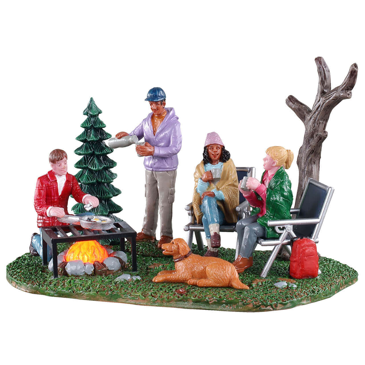 lemax-camping-couples-figurines-camping-miniatures image 1