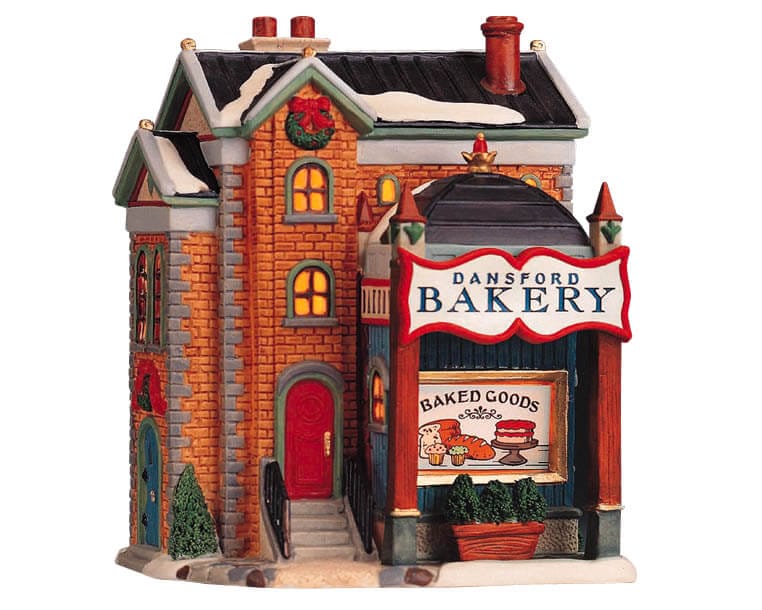lemax-dansford-bakery-b-timent-miniature-boulangerie-de-village image 2