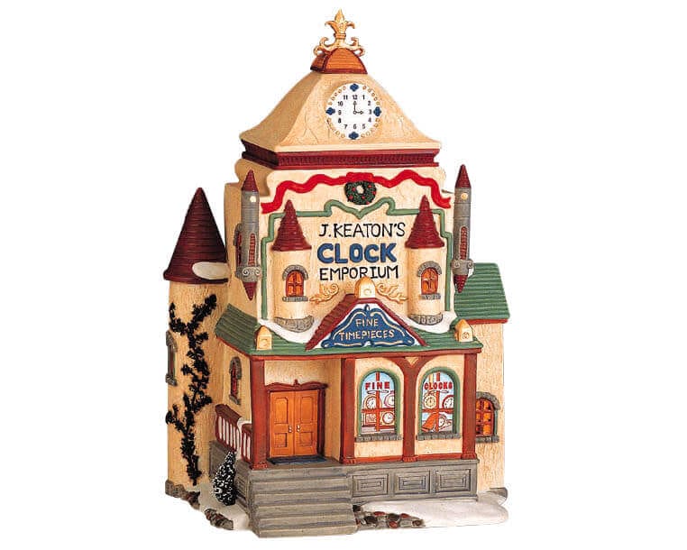 lemax-clock-emporium-boutique-miniature-horlog-re image 1