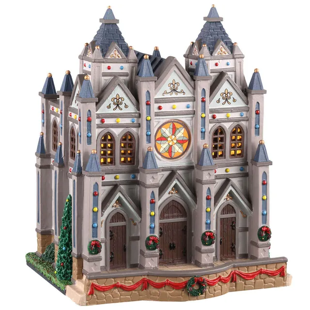 lemax-christmas-at-the-cathedral-cath-drale-de-no-l-caddington-village image 1