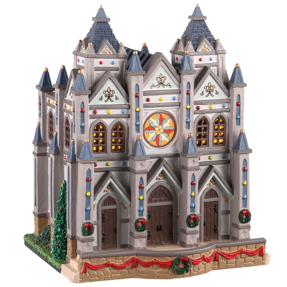 lemax-christmas-at-the-cathedral-cath-drale-de-no-l-caddington-village image 1