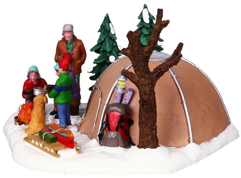 lemax-winter-camping-sc-ne-miniature-camping-d-hiver image 2