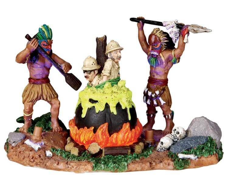 lemax-in-the-stew-figurine-village-spooky-town image 1