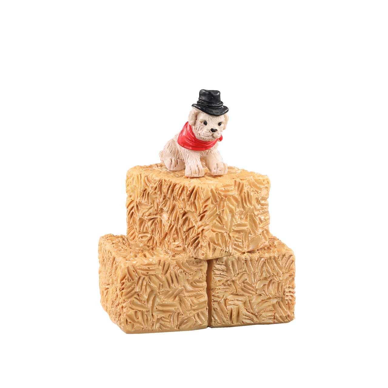 lemax-farm-animals-figurine-chiot-bulldog-cowboy-harvest-crossing image 2