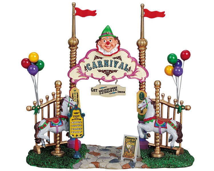 lemax-carnival-entryway-accessoire-miniature-entr-e-de-f-te-foraine image 1