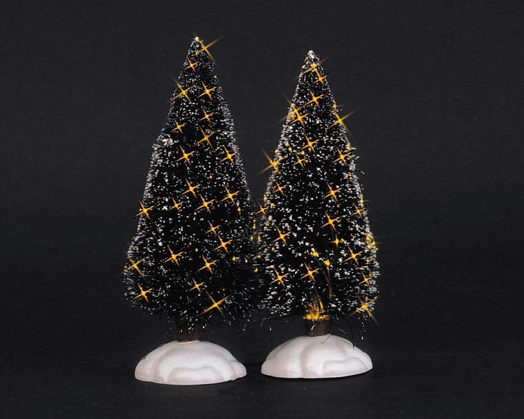 lemax-shimmering-bristle-tree-small-petit-sapin-scintillant image 1