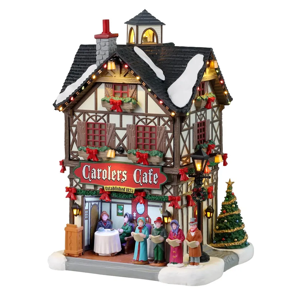 lemax-carolers-caf-b-timent-miniature-tudor-caddington image 1