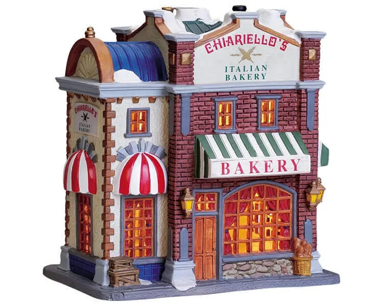 lemax-chiariello-s-italian-bakery-boulangerie-miniature-de-collection image 1