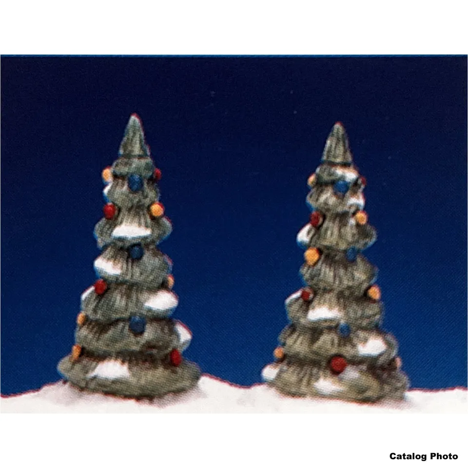 lemax-3-inch-tree-mini-sapin-vert-pour-village-de-no-l image 1