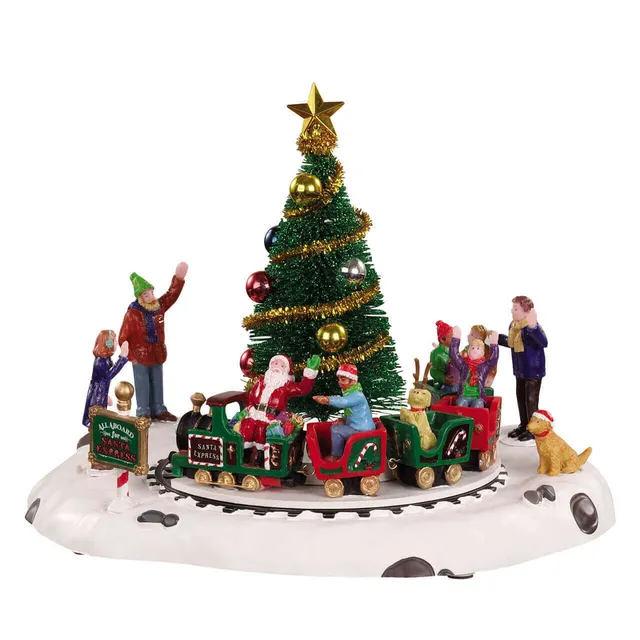 lemax-santa-s-north-pole-express-d-cor-miniature-village-de-no-l image 1