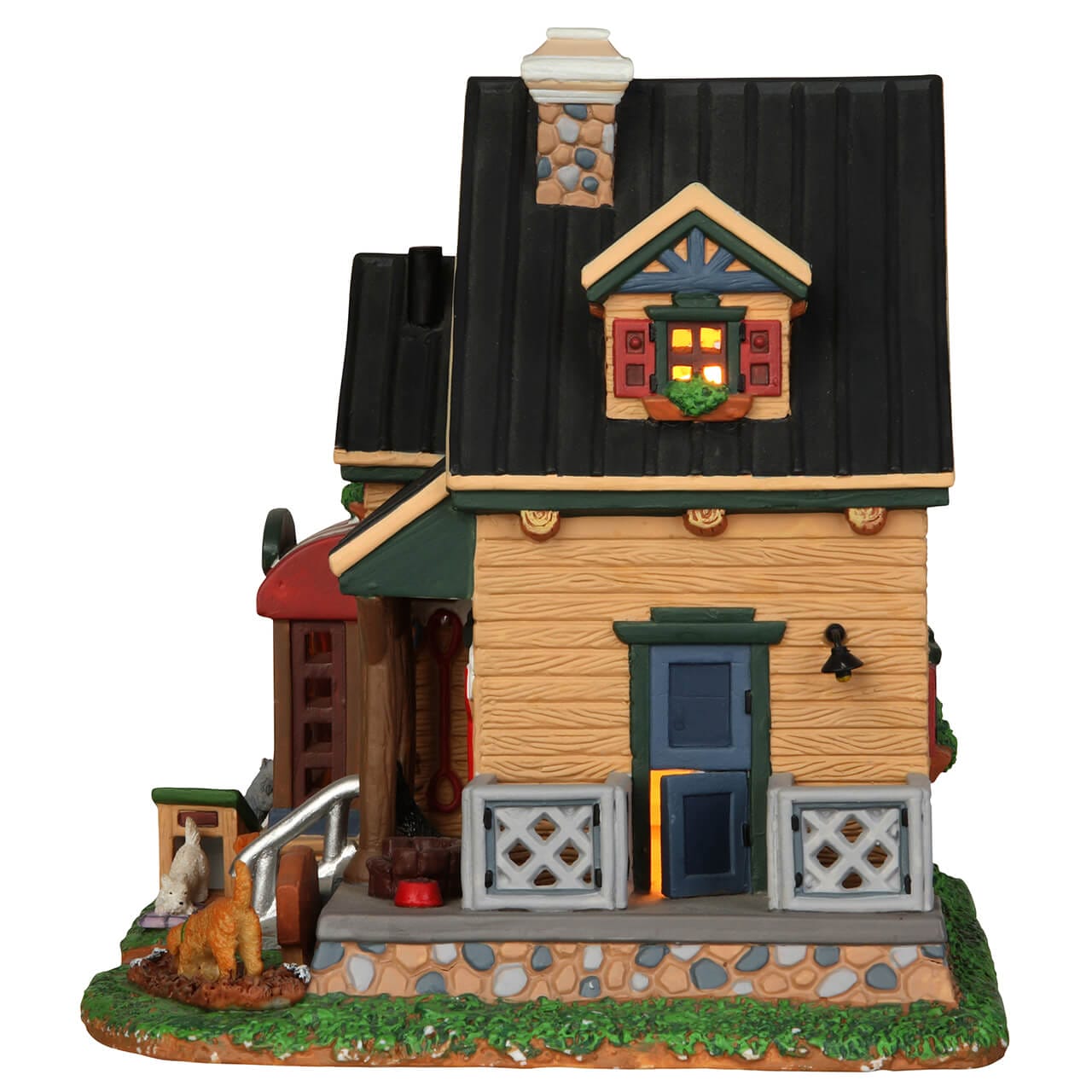 lemax-claws-paws-pet-hotel-b-timent-miniature-village-de-no-l image 2
