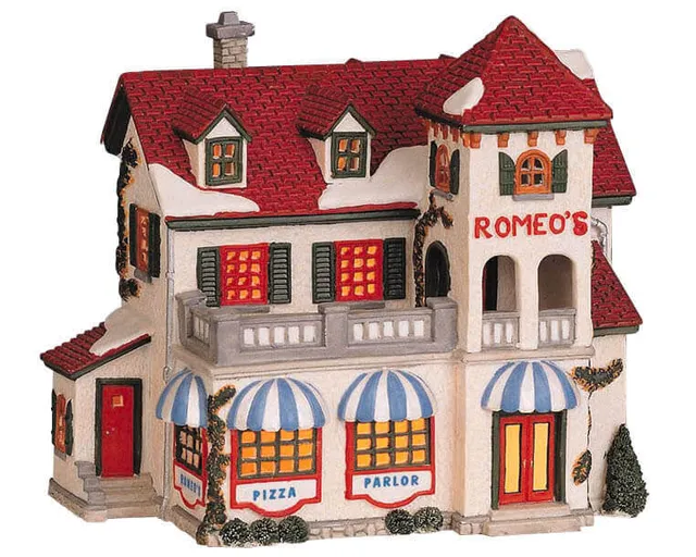 lemax-romeo-s-pizza-pizzeria-miniature-lumineuse-de-village image 1