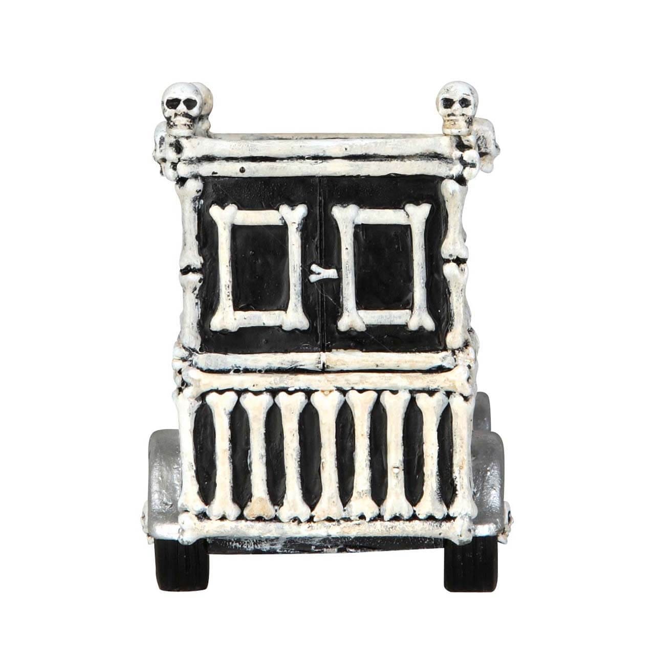 lemax-hearse-of-bones-corbillard-miniature-spooky-town image 4