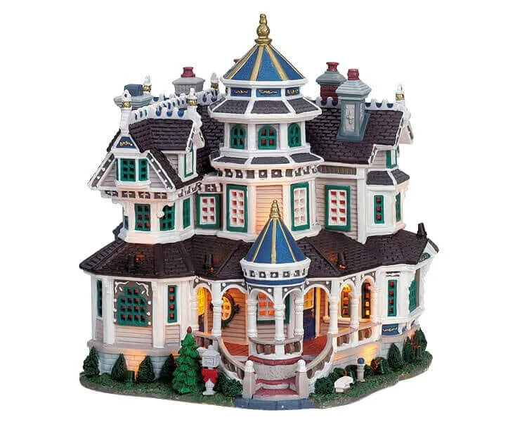 lemax-bentley-estate-manoir-miniature-lumineux-de-collection image 1