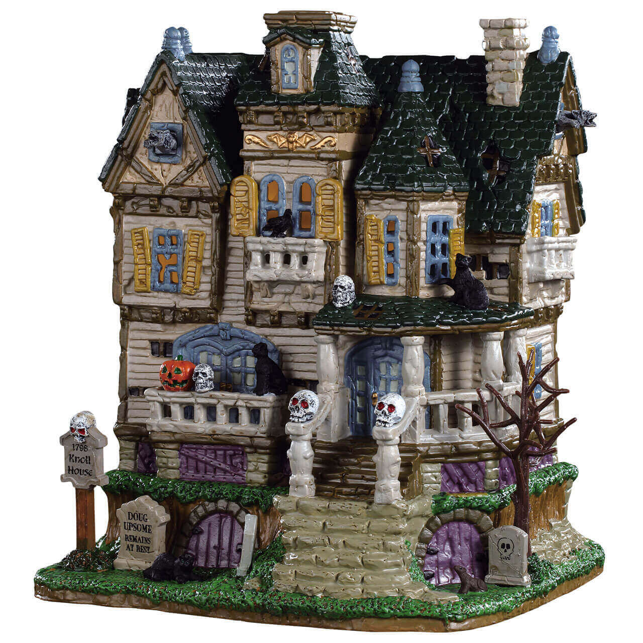 lemax-the-haunted-knoll-maison-hant-e-miniature-spooky-town image 1