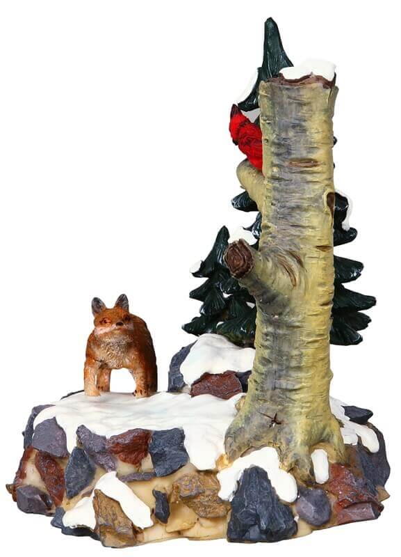 lemax-stealthy-fox-figurine-renard-miniature image 3
