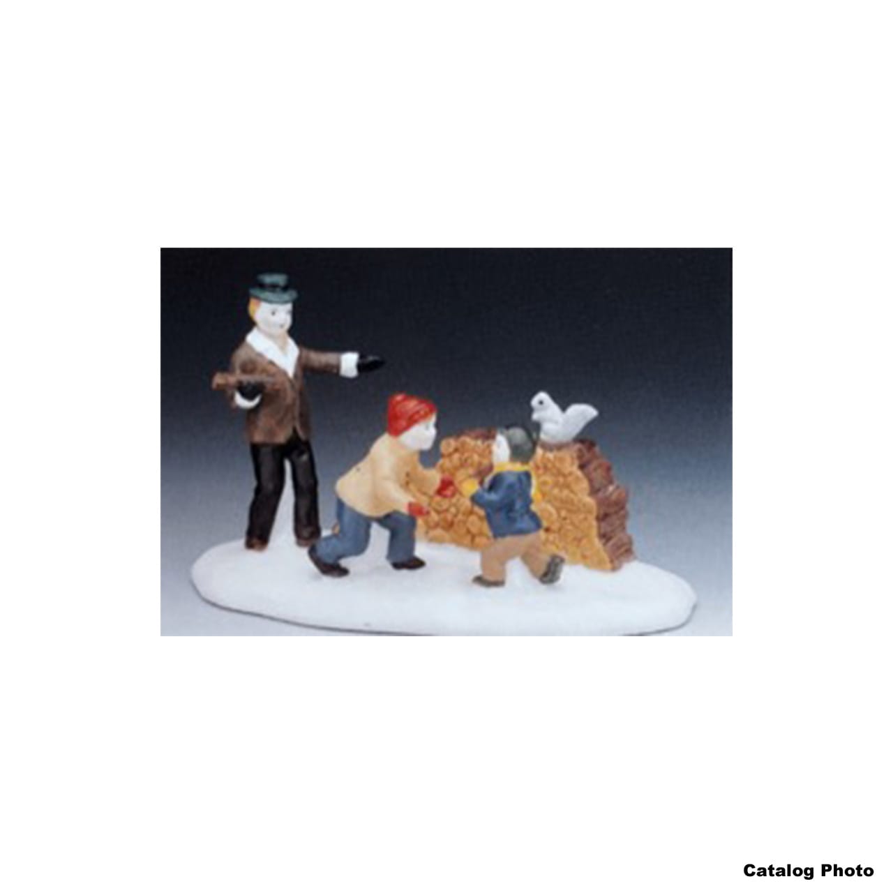 lemax-winter-preparation-figurine-miniature-village-de-no-l image 2