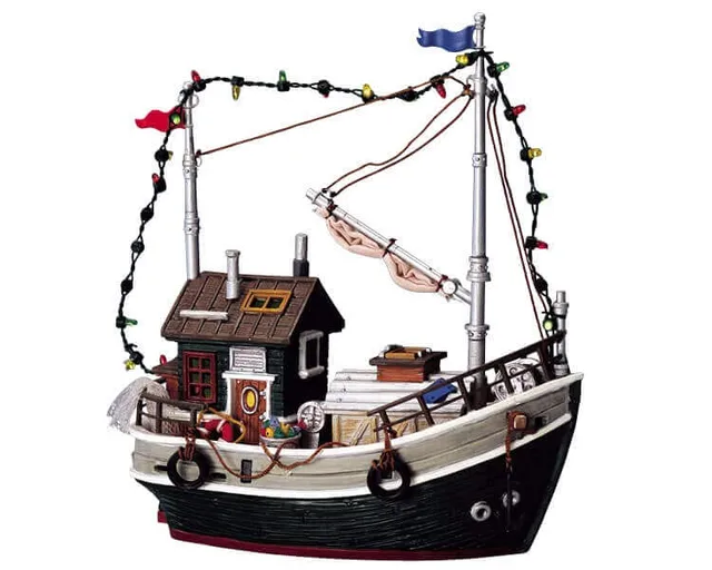lemax-annibelle-trawler-bateau-chalutier-miniature-de-collection image 1