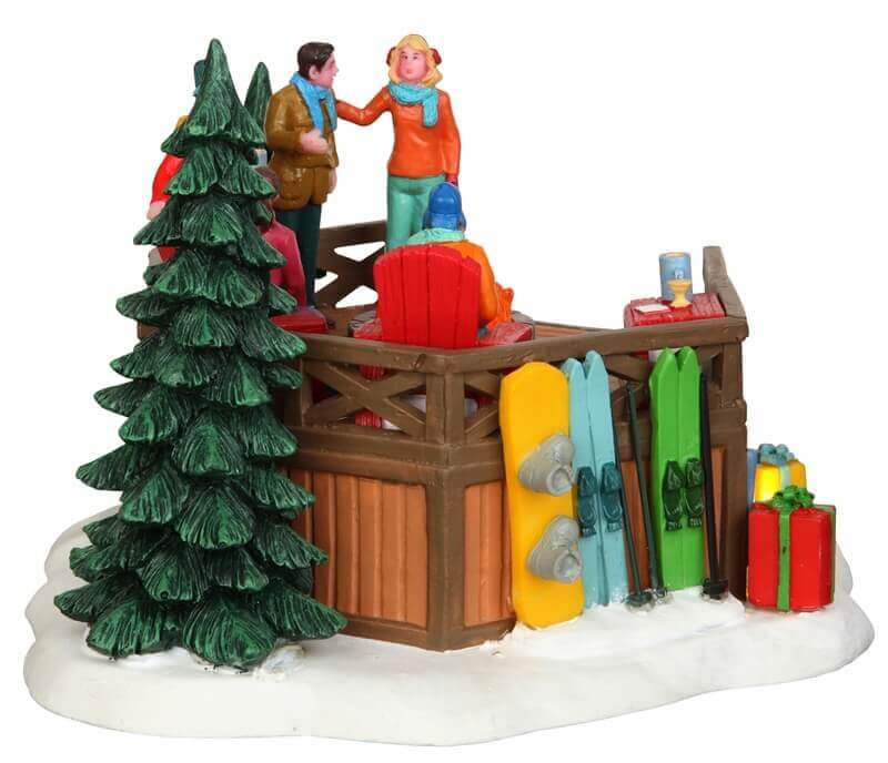 lemax-snowshoe-social-figurine-miniature-d-hiver image 4