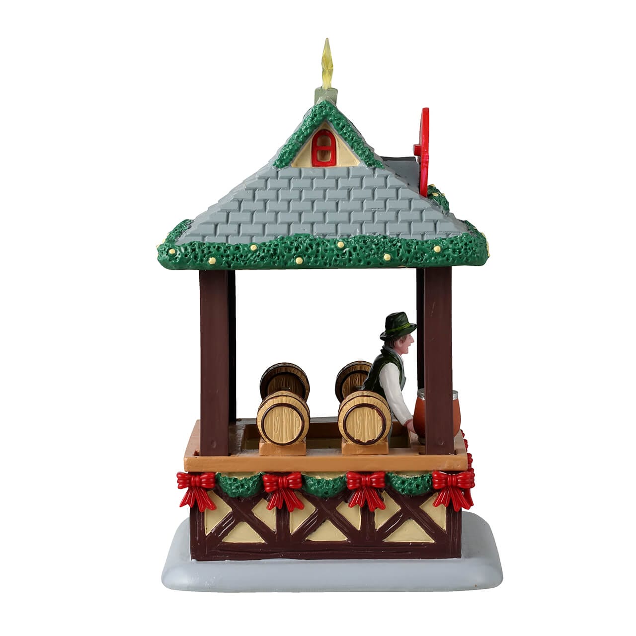 lemax-gluhwein-booth-stand-vin-chaud-miniature-caddington image 2