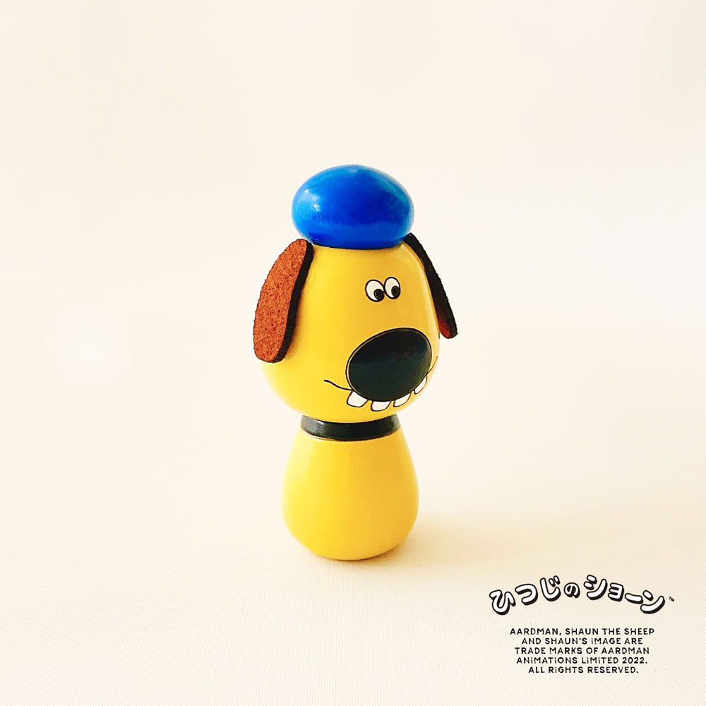 usaburo-kokeshi-shaun-the-sheep-bitzer-figurine-culbuto-yura-koro image 4
