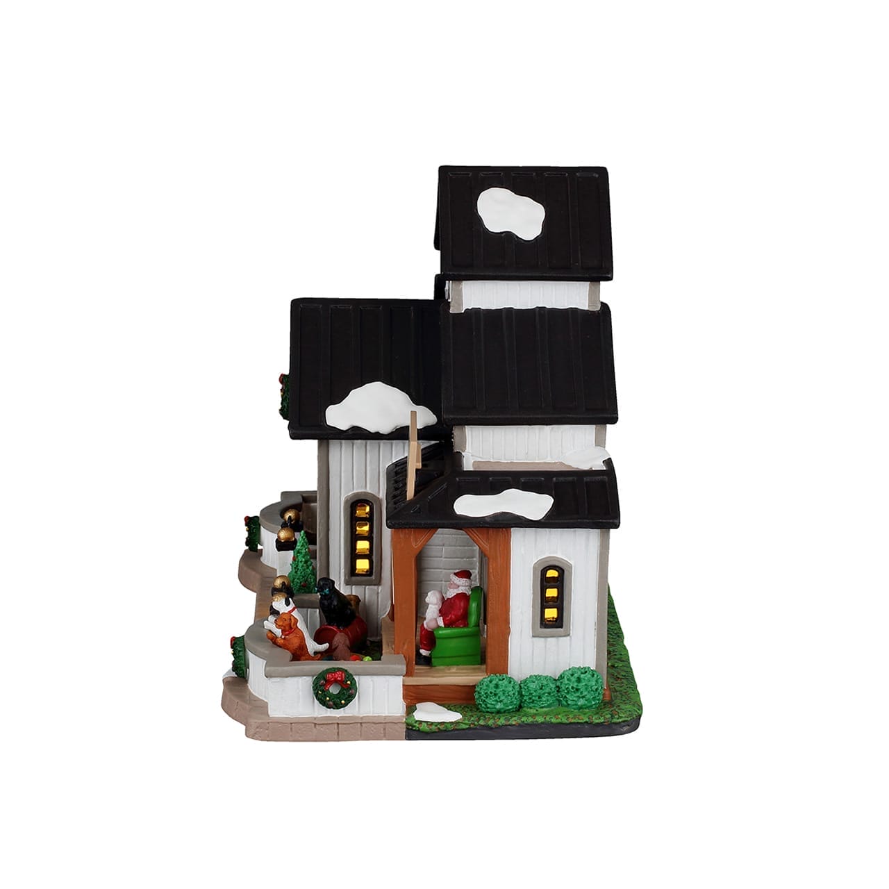 lemax-pampered-pup-pet-resort-b-timent-miniature-lumineux image 3
