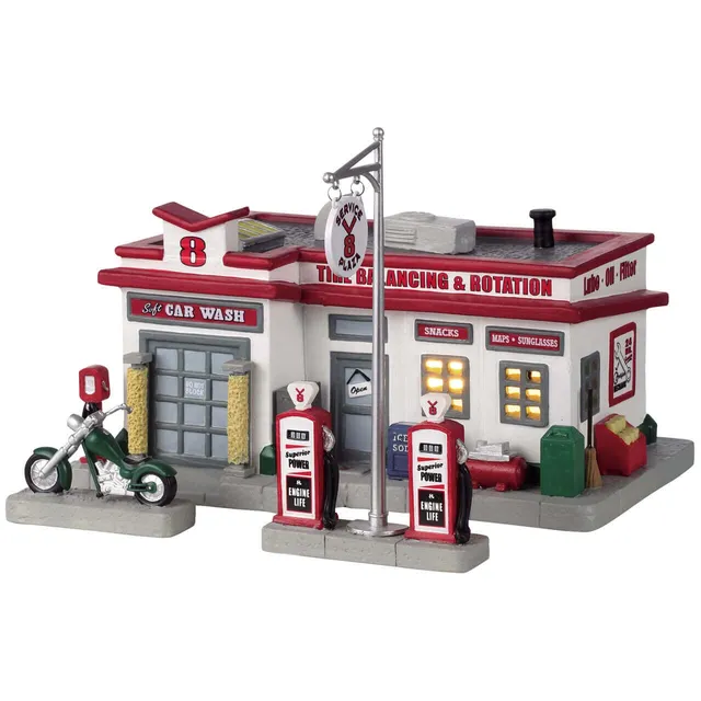 lemax-v8-service-plaza-b-timent-miniature-lumineux image 1